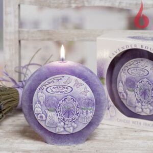 Lõhnav Lavendliküünal kinkekearbis 140, 44h