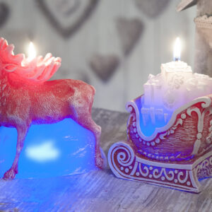 Dioodiga küünal saan pruun, punane,hall