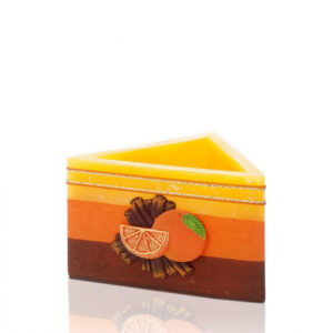 Teeküünla latern kolmnurk (apelsin ja kaneel)