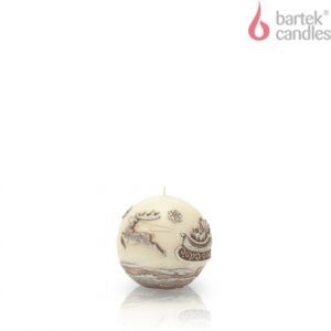 Jõuluküünal Kuul põtradega 80, 32 h,230g