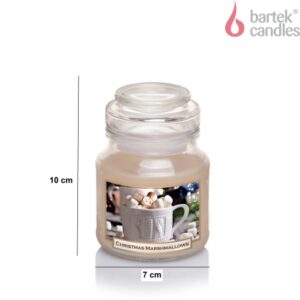 Klaasis küünal jõulupuding 130 gr 30h