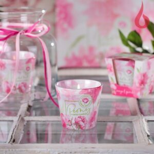 Klaasis küünal Pojeng 115g 30h