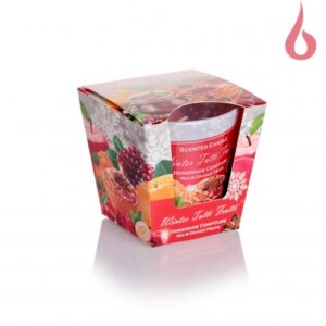 Klaasis küünal Talve tutti-futti apelsiniga 115g 30h