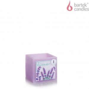 Teeküünla latern Lavendel ruut