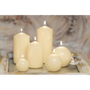 Classic küünal silinder kollakas läige 100¤250, 1420 g, 122 h